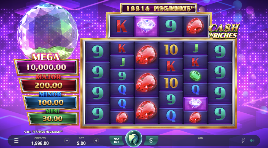 Cash N Riches Megaways Game